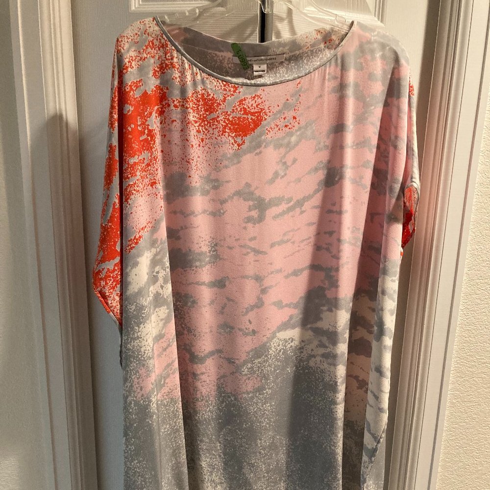 Diane VonFurstenberg Sz M Hanky Two Caftan Dress